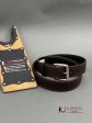 ARIAT Men s Triple Row Stitch Leather Work Belt with Removable Roller Buckle Cheap