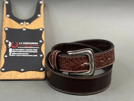 ARIAT Men s Oil Tan Distressed Belt Online Hot Sale