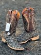 RANCHERS BIGBASS CARAMEL BLACK RISE WILD MEZCAL BOOT Online Sale