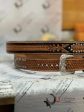 RANGER HAND TOOLED THREAD BELT Online now