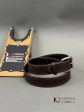 ARIAT Men s Triple Row Stitch Leather Work Belt with Removable Roller Buckle Cheap