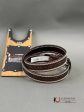 Ariat Men s Southwest Buck Stitch Brown Leather Belt Discount