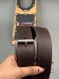 ARIAT Men s Triple Row Stitch Leather Work Belt with Removable Roller Buckle Cheap