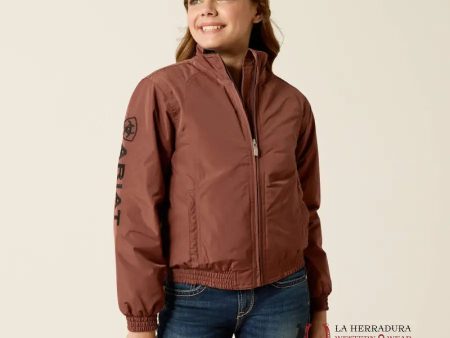 Ariat Youth Stable Insulated Jacket Marron - 2796 For Discount