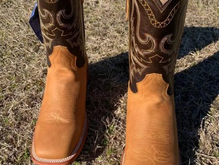 ARANGO BOOTS PRO-RODEO CRAZY GRASO TAN Online Sale