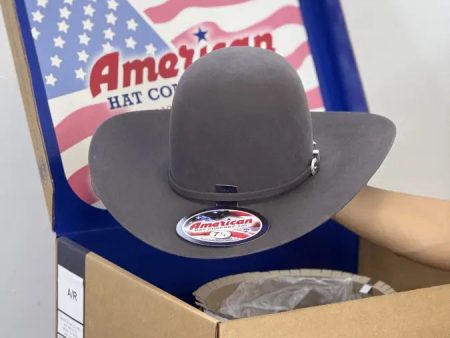 7X AMERICAN HAT OPEN CROWN STEEL Online now