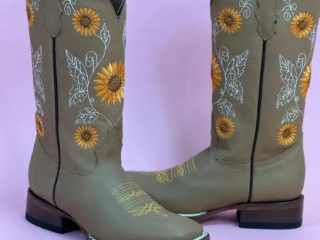 AGAVE BOOTS CRAZY TAN SUNFLOWER Online