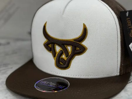 LOST CALF GOLD OUTLINE CHOCOLATE CAP Hot on Sale