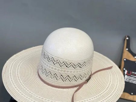 AMERICAN HAT OPEN CROWN STRAW HAT STYLE 6900 on Sale