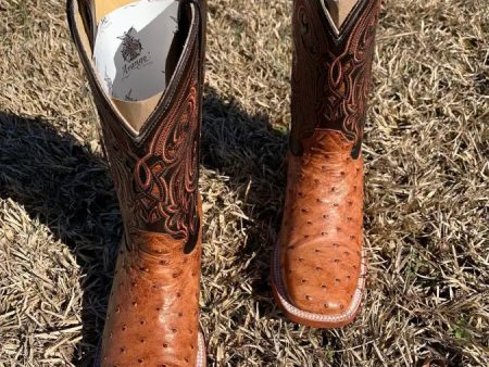 ARANGO BOOTS PRO-RODEO EXOTIC OSTRICH COÑAG Online Sale