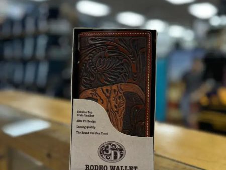 3D RODEO WALLET GENUINE TOP GRAIN LEATHER Supply