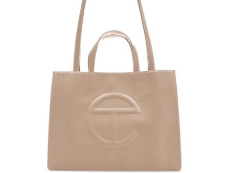 Telfar Shopping Bag Medium Cream For Cheap