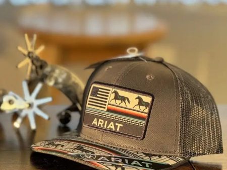 ARIAT CHARCOAL HORSE BILL CAP Online Hot Sale