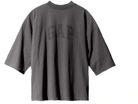 Yeezy Gap Dove 3 4 Sleeve Tee Dark Grey For Sale