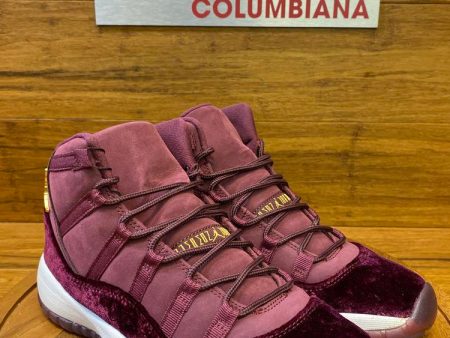 Jordan 11 Retro Heiress Night Maroon (GS) For Cheap