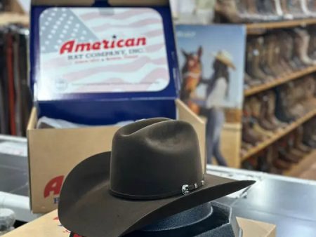 200X American Felt Hat Chocolate Online Sale