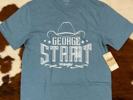 WRANGLER X GEORGE STRAIT COLLECTION SAPPHIRE SHORT SLEEVE T-SHIRT Sale