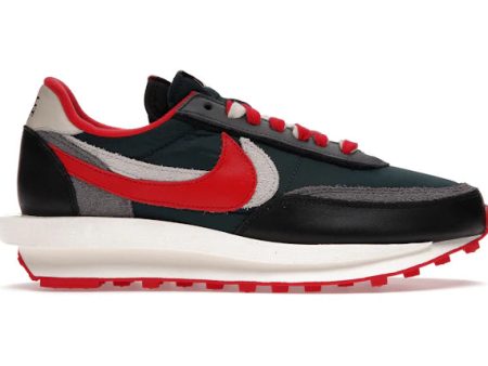 Nike LD Waffle sacai Undercover Midnight Spruce University Red Online Hot Sale