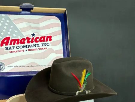 10X American Felt Hat Chocolate Hot on Sale