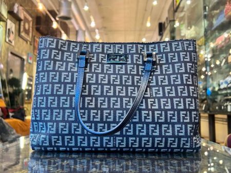 Fendi FF Canvas Handbag Fashion