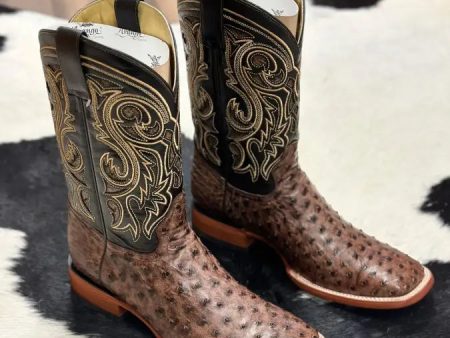 ARANGO BOOTS PRO-RODEO EXOTIC OSTRICH TABACO Hot on Sale