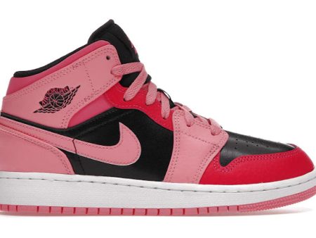 Jordan 1 Mid Coral Chalk (GS) Sale