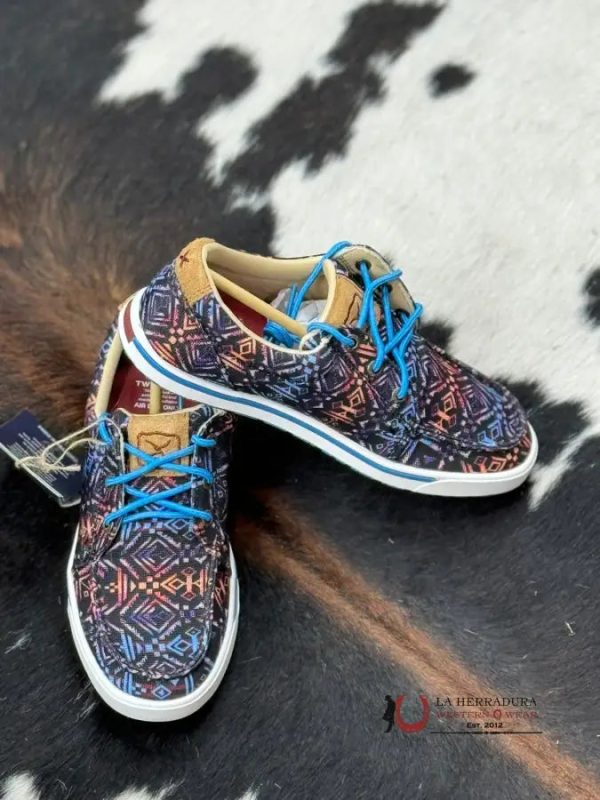 ZAPATOS TWISTED X KICKS BLUE AZTEC Sale