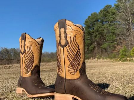 ARANGO BOOTS PRO-RODEO CRAZY GRASO CHOCOLATE For Cheap