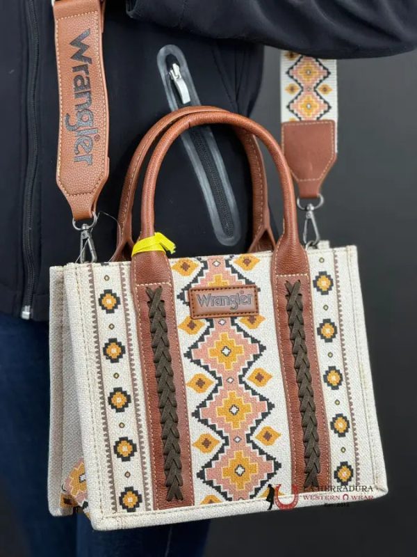 WRANGLER WHITE MULTI COLOR AZTEC WOMEN S HANDBAG Online now