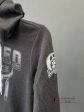 DALEBRISLY SWEATERSHIRT PRINTED RODEO TIME GREY For Cheap