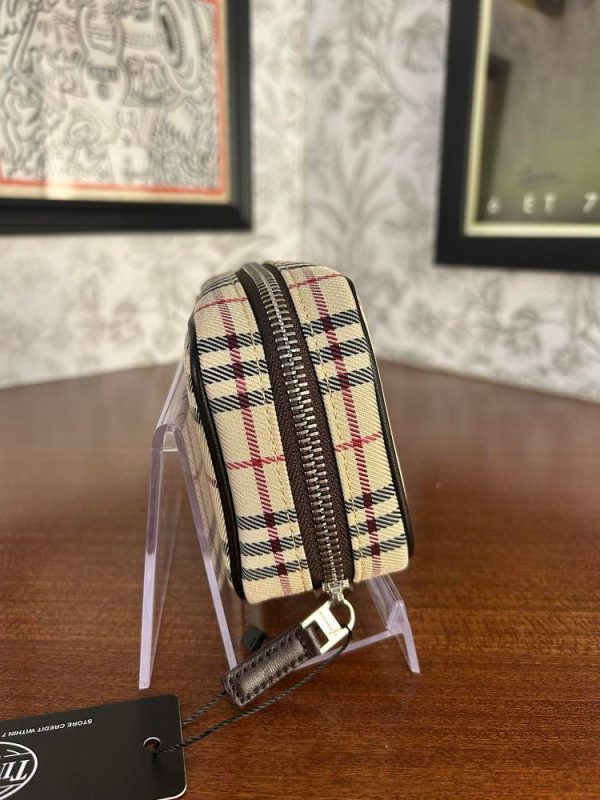 Burberry Nova Check Sip Pouch on Sale