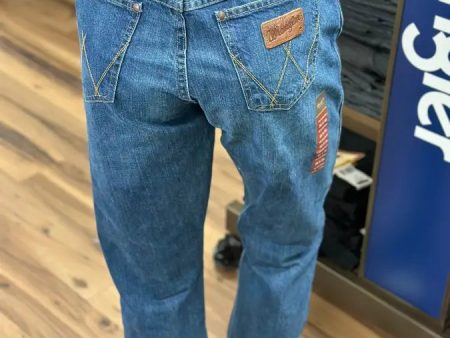 WRANGLER MEN S JEANS RETRO RELAXED BOOT TB WASH 10WRT20TB Online