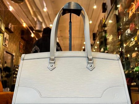 Louis Vuitton White Epi Madeleine PM Online Sale