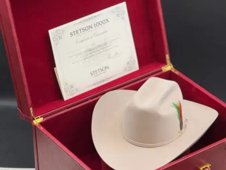 1000X STETSON EL DIAMANTE SILVER BELLY Online Sale