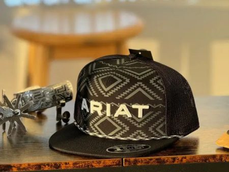 ARIAT BLACK AZTEC CAP on Sale