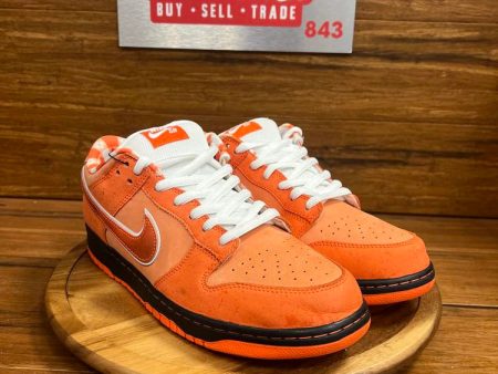 Nike SB Dunk Low Concepts Orange Lobster (MISSING OG WHITE LACES) Online Hot Sale