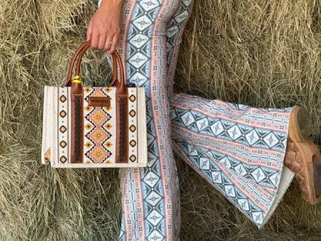 WRANGLER WHITE MULTI COLOR AZTEC WOMEN S HANDBAG Online now