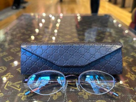 90s Gucci Japan Wire Frame Eyeglasses Cheap