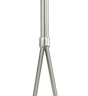 Teardrop 1 Light Pendant In Satin Nickel and Clear Glass Online Hot Sale