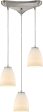 Sandstorm 3 Light Pendant In Satin Nickel Hot on Sale